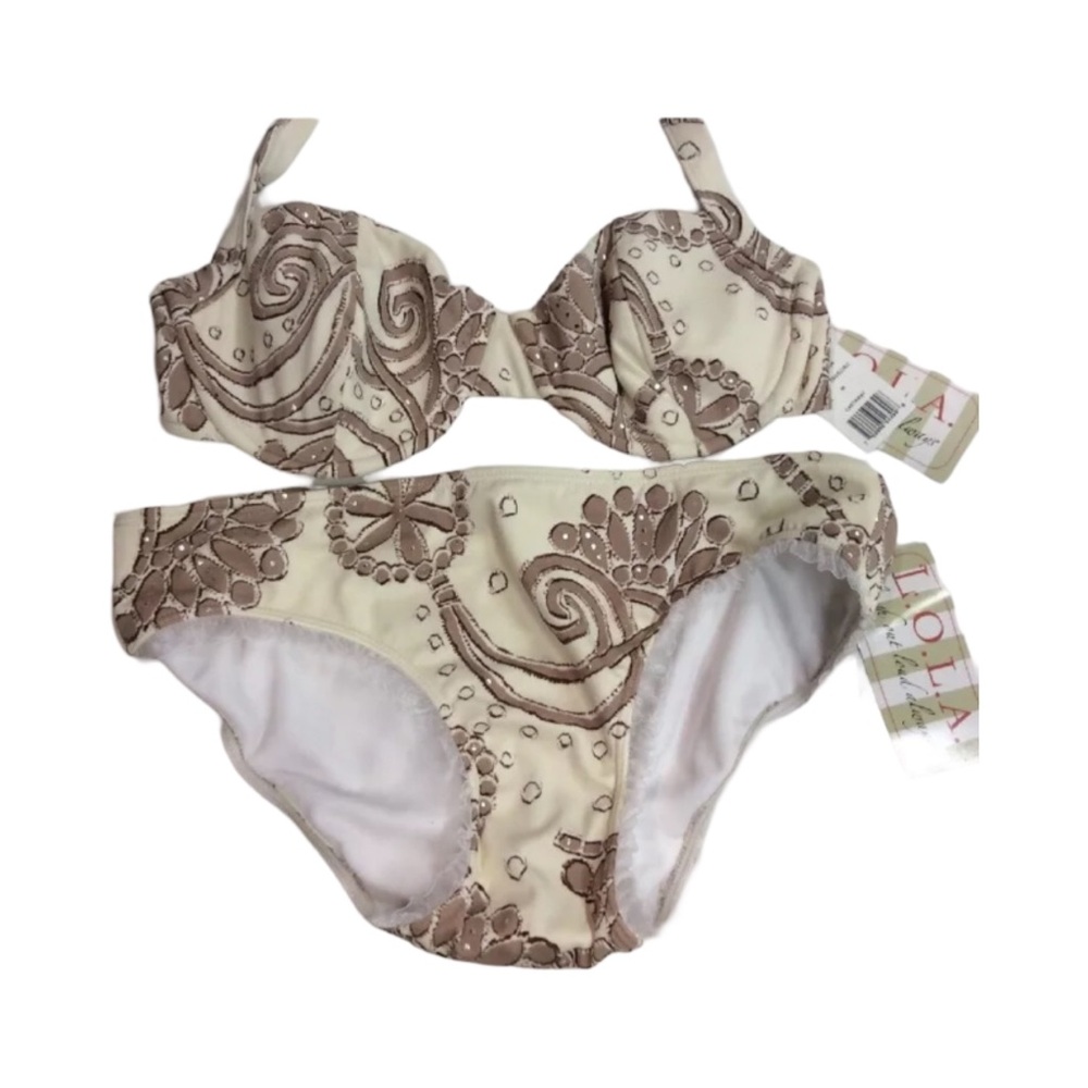 L.O.L.A. Bikini Size M Halter - Picture 2 of 12